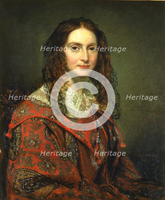 Mrs. Thomas B. Bryan, 1856. Creator: George Peter Alexander Healy.