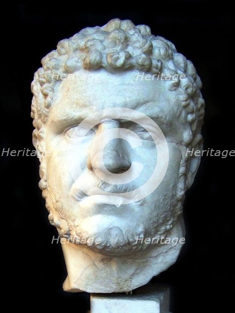 Caracalla, 3rd cen. AD. Artist: Art of Ancient Rome, Classical sculpture  