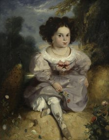 Léopoldine Hugo à l'âge de quatre ans, 1827. Creator: Louis Candide Boulanger.