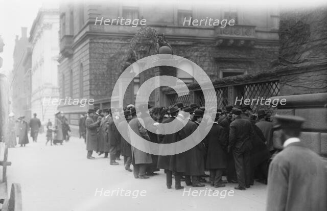Watching for Connaught's at Reid house, between c1910 and c1915. Creator: Bain News Service.