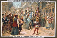 Entry of Joan of Arc into Orleans, 1429, (19th century). Artist: Unknown