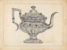Teapot, 1935/1942. Creator: Unknown.