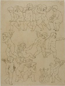 Putti Performing Tasks, n.d. Creator: Unknown.