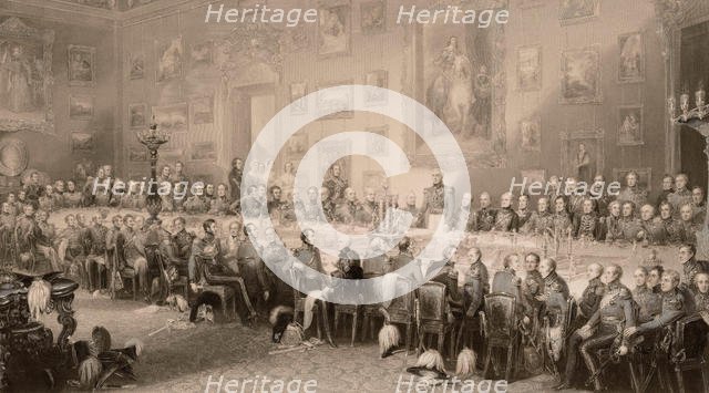 The Waterloo Banquet at Aspley House June 18, 1836 . Creator: Greatbach, William (active 1827-1859).