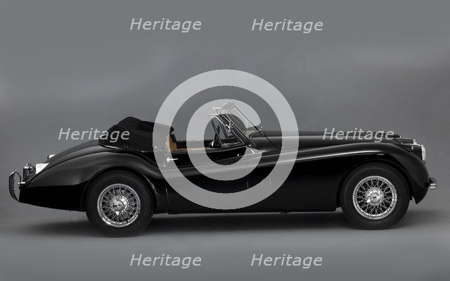 1954 Jaguar XK120 SE Artist: Unknown.