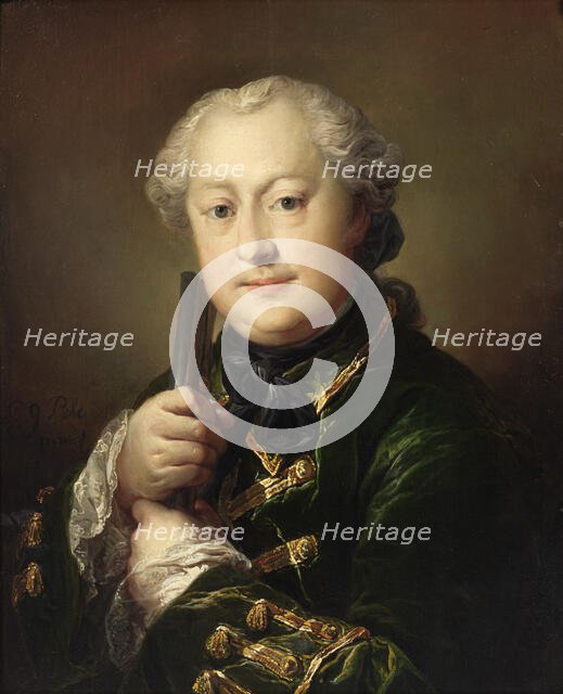 Carl Alexander von Ungern-Sternberg, Swedish Envoy in Copenhagen, 1760. Creator: Carl Gustaf Pilo.