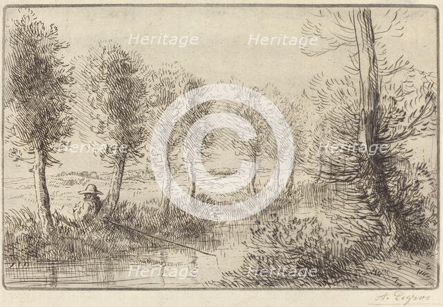 Near the Mill (Pres du moulin). Creator: Alphonse Legros.