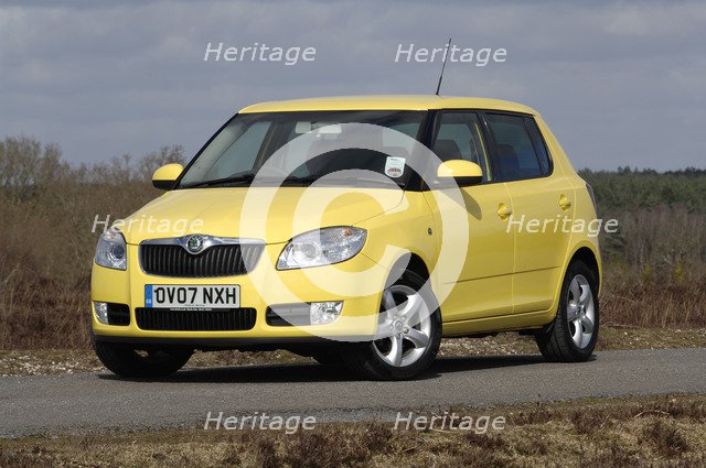 2008 Skoda Fabia 2. Artist: Unknown.