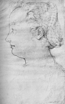 Portrait of a Lady, 16th century, (1923). Artist: Parmigianino    