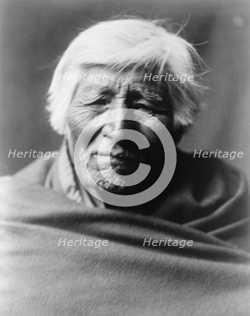 Klickitat type, c1910. Creator: Edward Sheriff Curtis.