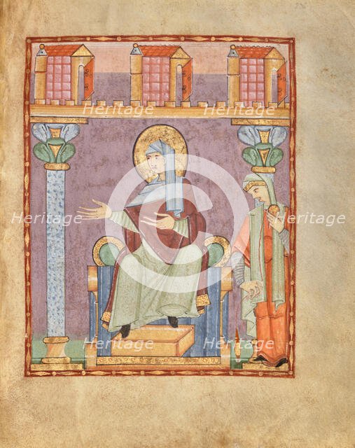 The Annunciation, Virgin Mary, shortly after 1053. Creator: Unknown.