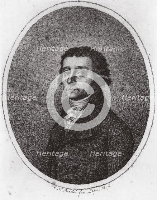 Antonio Salieri (1750-1825). Artist: Riedel, Carl Traugott (1769-c. 1832)