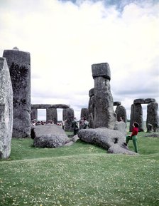 Stonehenge, Wiltshire, c1960s. Creator: Arthur Charles Kirby Ware.