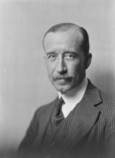 Mr. D.S. Iglehart, portrait photograph, 1918 Aug. 16. Creator: Arnold Genthe.