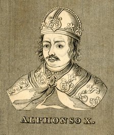 'Alphonso X', (1221-1284), 1830. Creator: Unknown.