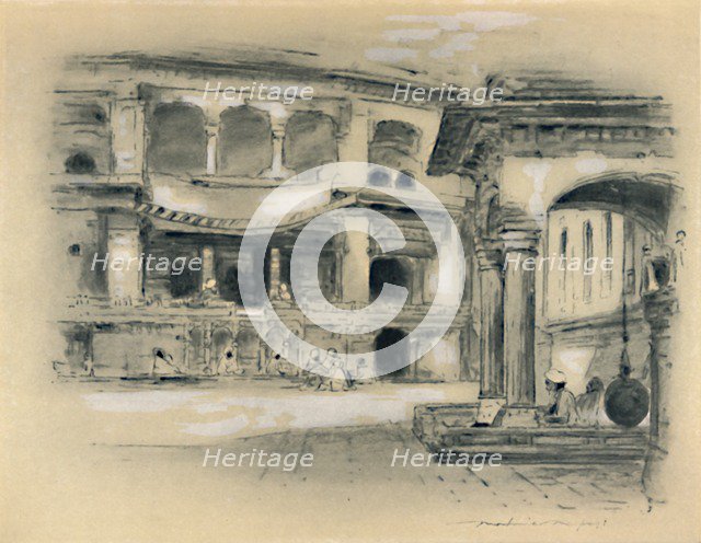 'Town of Amritsar', 1903. Artist: Mortimer L Menpes.