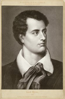 Lord Byron, English Romantic poet, c1813. Artist: Unknown