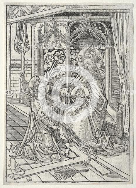 Der Schatzbehalter: The Trinity, 1491. Creator: Michael Wolgemut (German, 1434-1519).