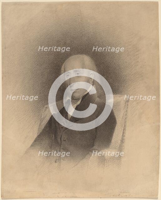 Portrait of a Seated Man, c. 1800. Creator: John Vanderlyn.
