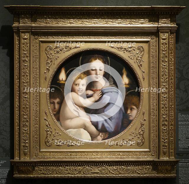 Madonna of the Candelabra, c1513. Creator: Raphael.