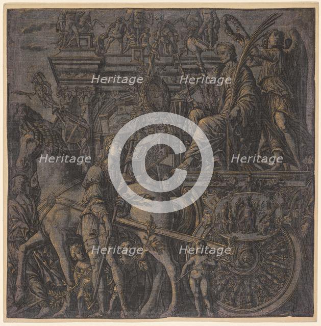 The Triumph of Julius Caesar: Caesar Triumphant, 1593-99. Creator: Andrea Andreani (Italian, about 1558-1610).