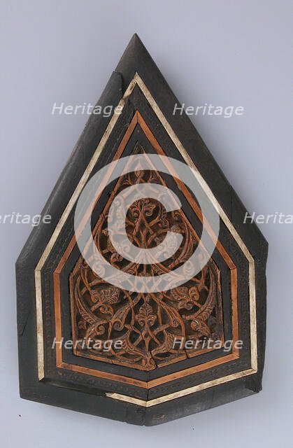 Panel from a Minbar, Egypt, 13th-14th century. Creator: Unknown.