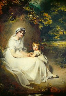 Lady Mary Templetown and Her Eldest Son, 1802. Creator: Thomas Lawrence.