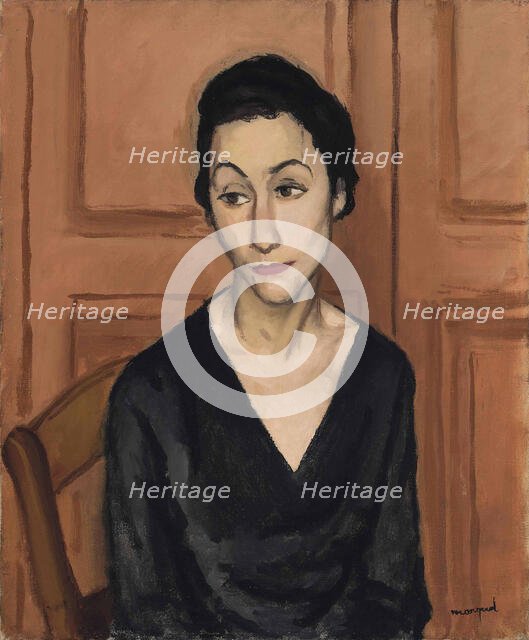 Portrait of Maria Lani, 1928. Creator: Marquet, Pierre-Albert (1875-1947).