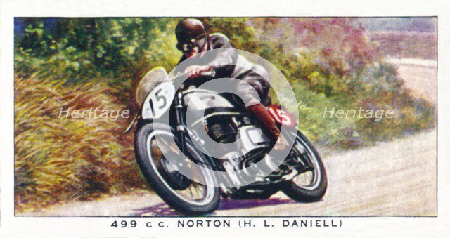 '499 C. C. Norton (H. L. Daniell)', 1938. Artist: Unknown.