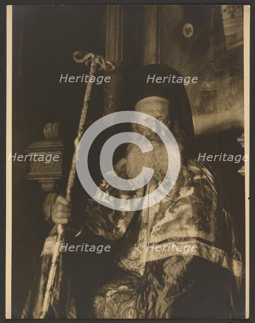 Religious leader, about 1920. Creator: Arnold Genthe.