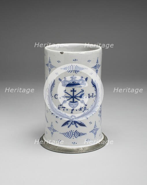 Mug, Germany, 1719. Creator: Adam Schuster.