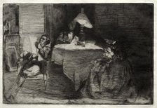 The Music Room. Creator: James McNeill Whistler (American, 1834-1903).