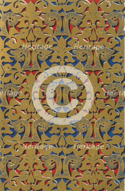 'Ornament over doorway at the entrance, Court of the Lions', 1907. Creator: Unknown.