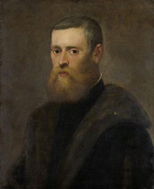 Portrait of a Man, 1550-1575. Creator: Circle of Jacopo Tintoretto.