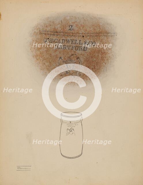 Churn, c. 1936. Creator: Frank Fumagalli.