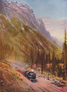 'Connaught Tunnel, in the Selkirk Mountains. Canadian Pacific Railway', 1926. Artist: Unknown.