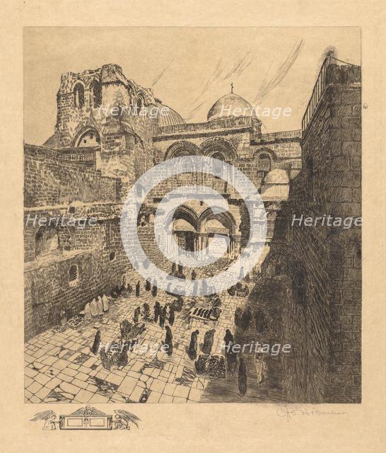 Church of the Holy Sepulchre, Jerusalem. Creator: Otto H. Bacher (American, 1856-1909).