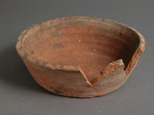 Bowl, Coptic, 4th-7th century. Creator: Unknown.