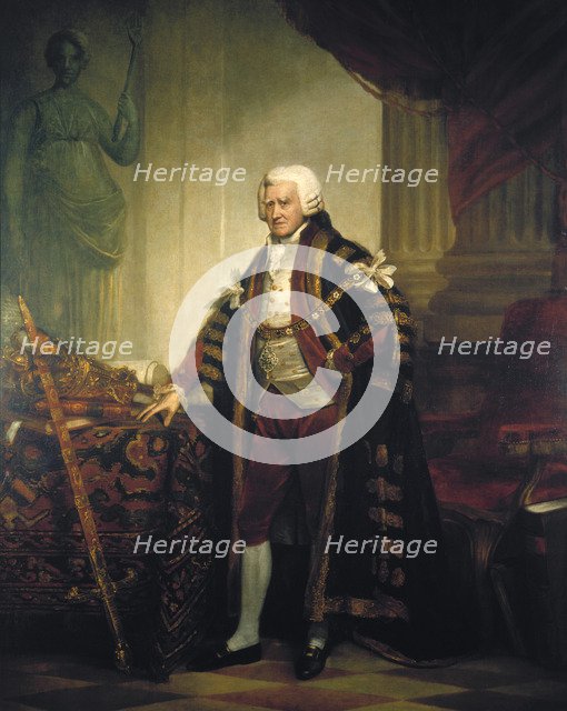 'Alderman John Boydell', 1801. Artist: Sir William Beechey