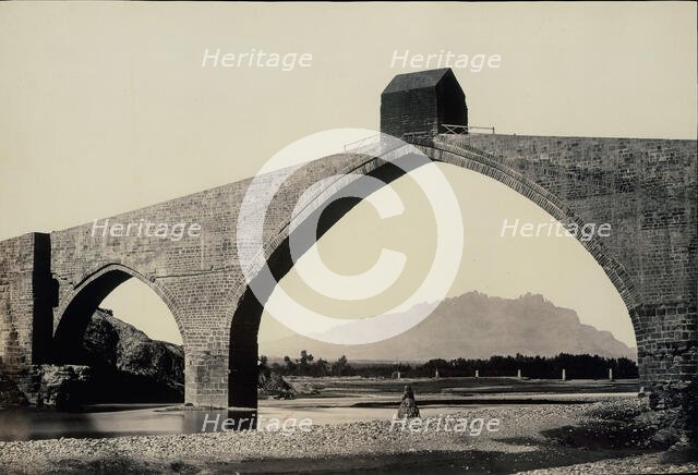 [Puente del Diablo, Martorell], ca. 1856. Creator: Charles Clifford.