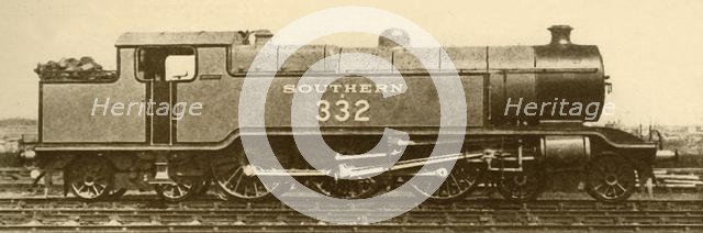 '4-6-4 "Baltic" Tank Engine, Southern Railway', 1930. Creator: Unknown.