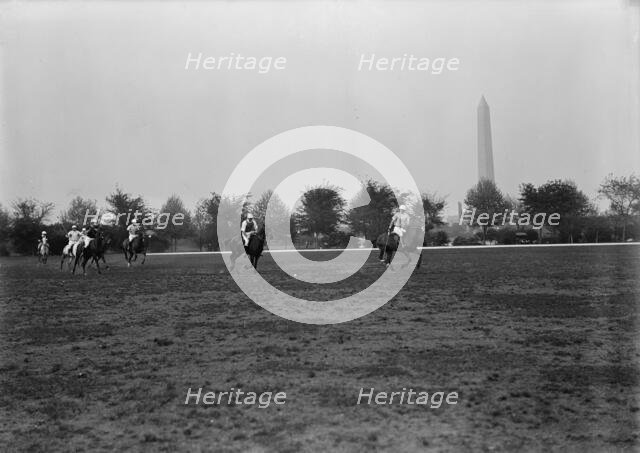 Polo, 1916. Creator: Harris & Ewing.