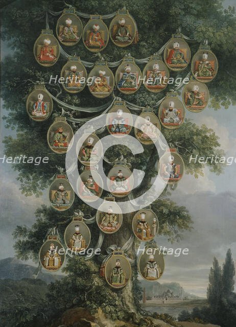 Regent Turkish sultans, 1780s. Creator: Anon.