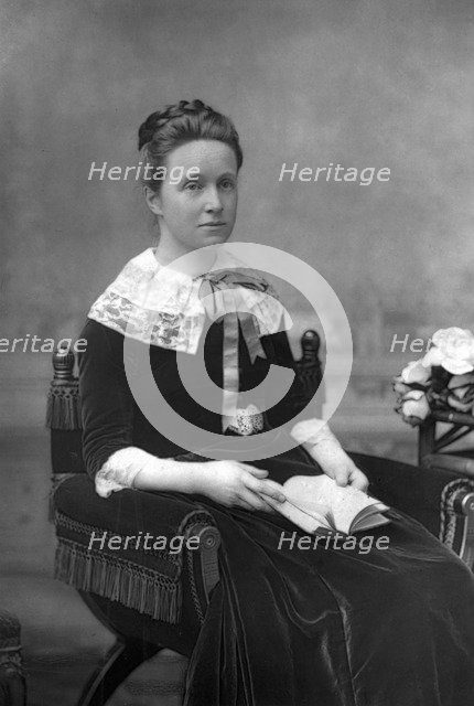 Mrs Henry Fawcett, 1890.Artist: W&D Downey