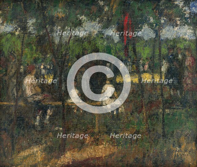 Majáles (festival), 1924. Creator: Karoly Kotasz.