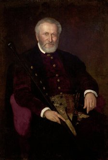 Portrait of Leon Sapieha, 1878. Creator: Henryk Rodakowski.