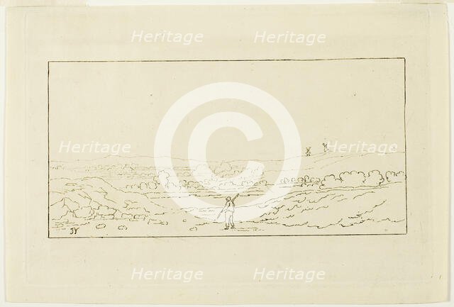 Landscape, published July 1, 1818. Creator: Unknown.