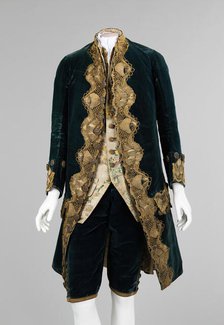 Suit, Italian, 1740-60. Creator: Unknown.
