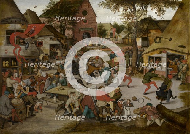 Kermis of Saint George, c1580-1630. Creator: Pieter Brueghel the Younger.