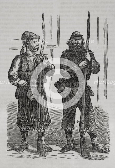 Soldiers of the Commune, Paris Commune, France, 1871.  Creator: Unknown.